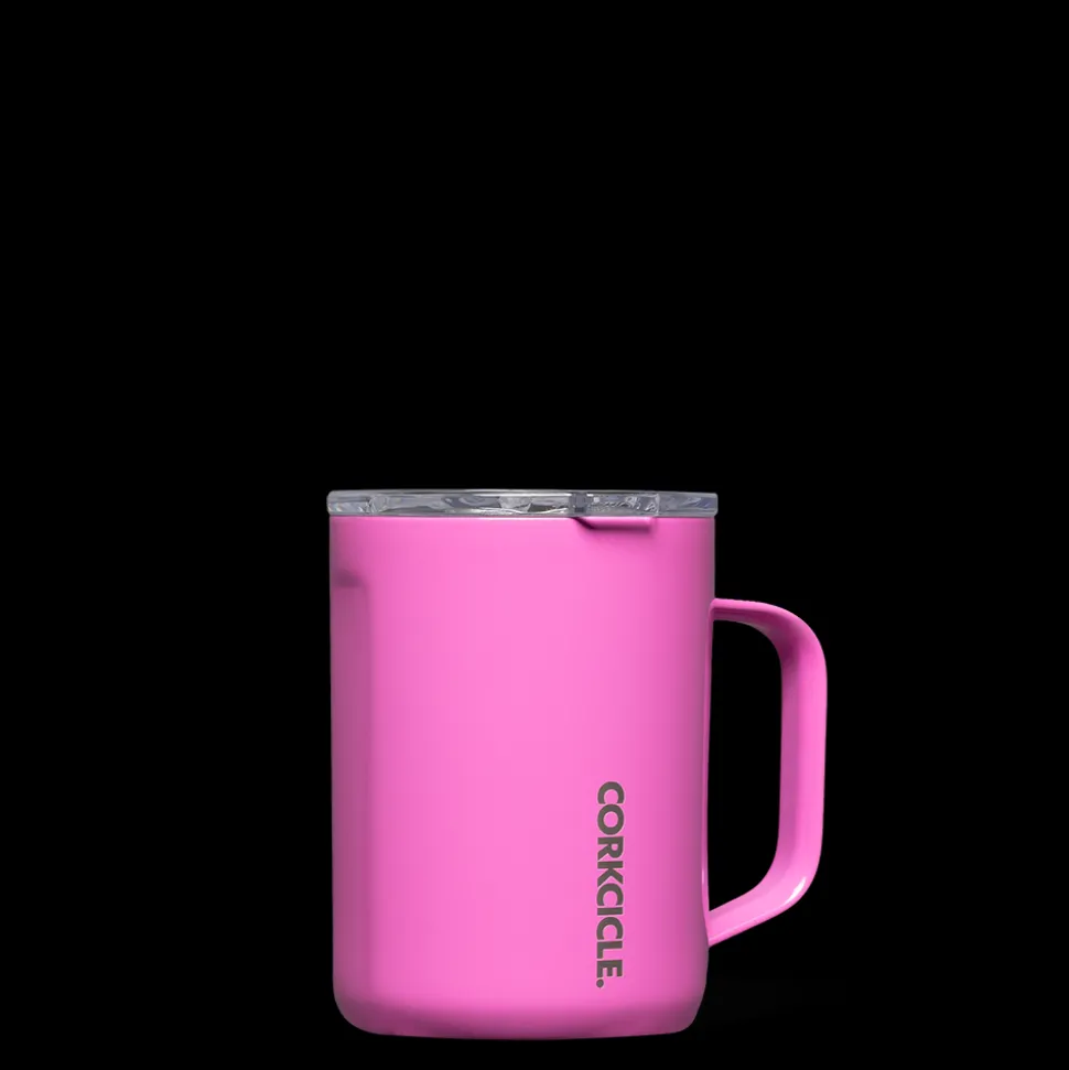 Coffee Mug-CORKCICLE Classic Coffee Mug Miami Pink