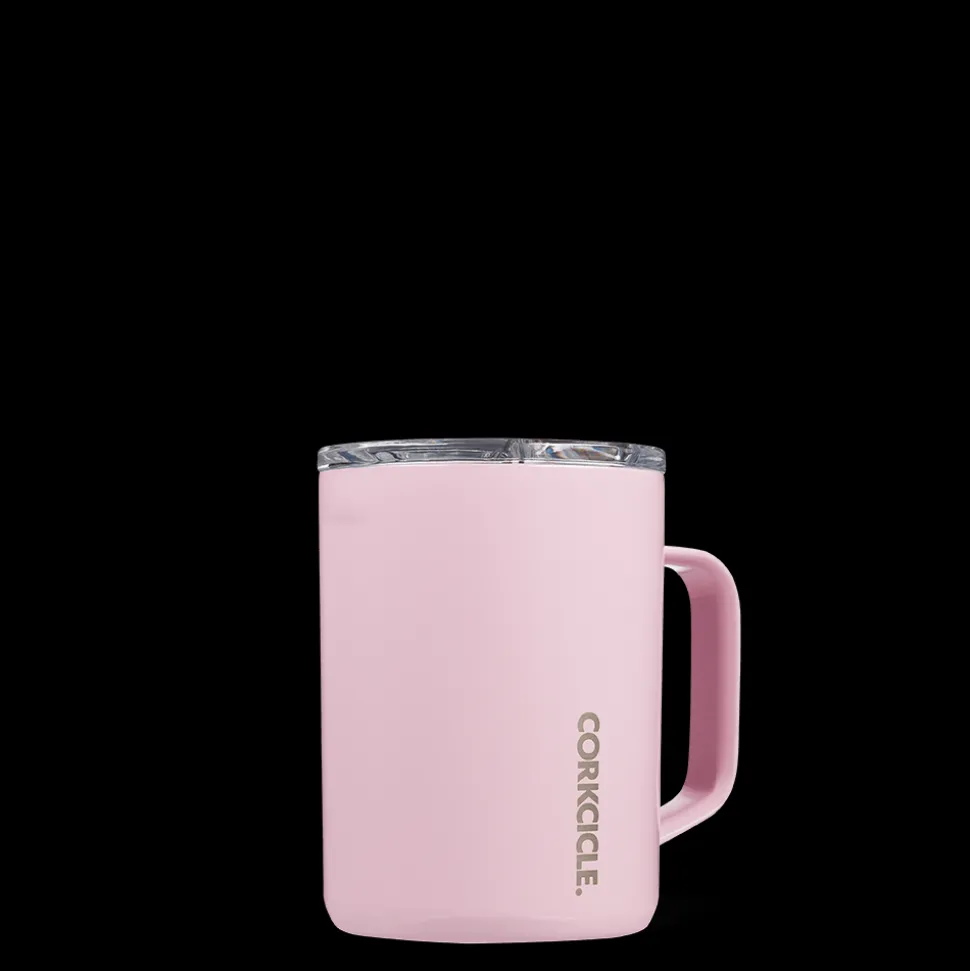 Coffee Mug-CORKCICLE Classic Coffee Mug Gloss Rose Quartz