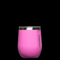 Stemless & Flute-CORKCICLE Classic Stemless Miami Pink