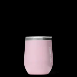 Stemless & Flute-CORKCICLE Classic Stemless Gloss Rose Quartz