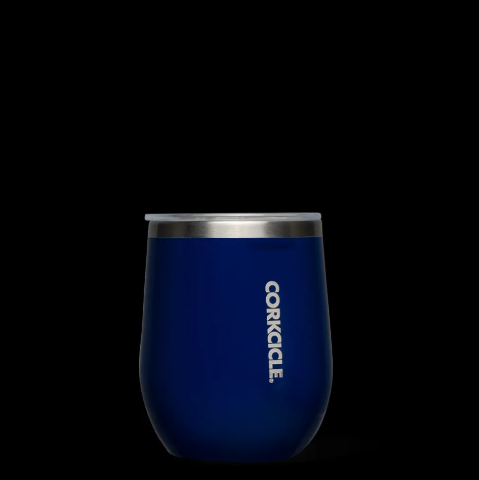 Stemless & Flute-CORKCICLE Classic Stemless Gloss Midnight Navy