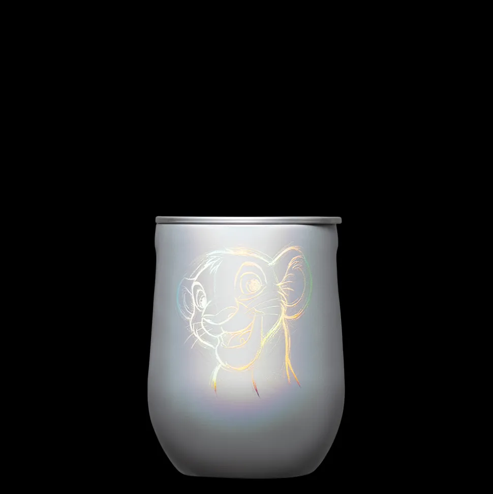 Stemless & Flute-CORKCICLE Disney100 Heritage Sketch Stemless Simba Heritage Sketch