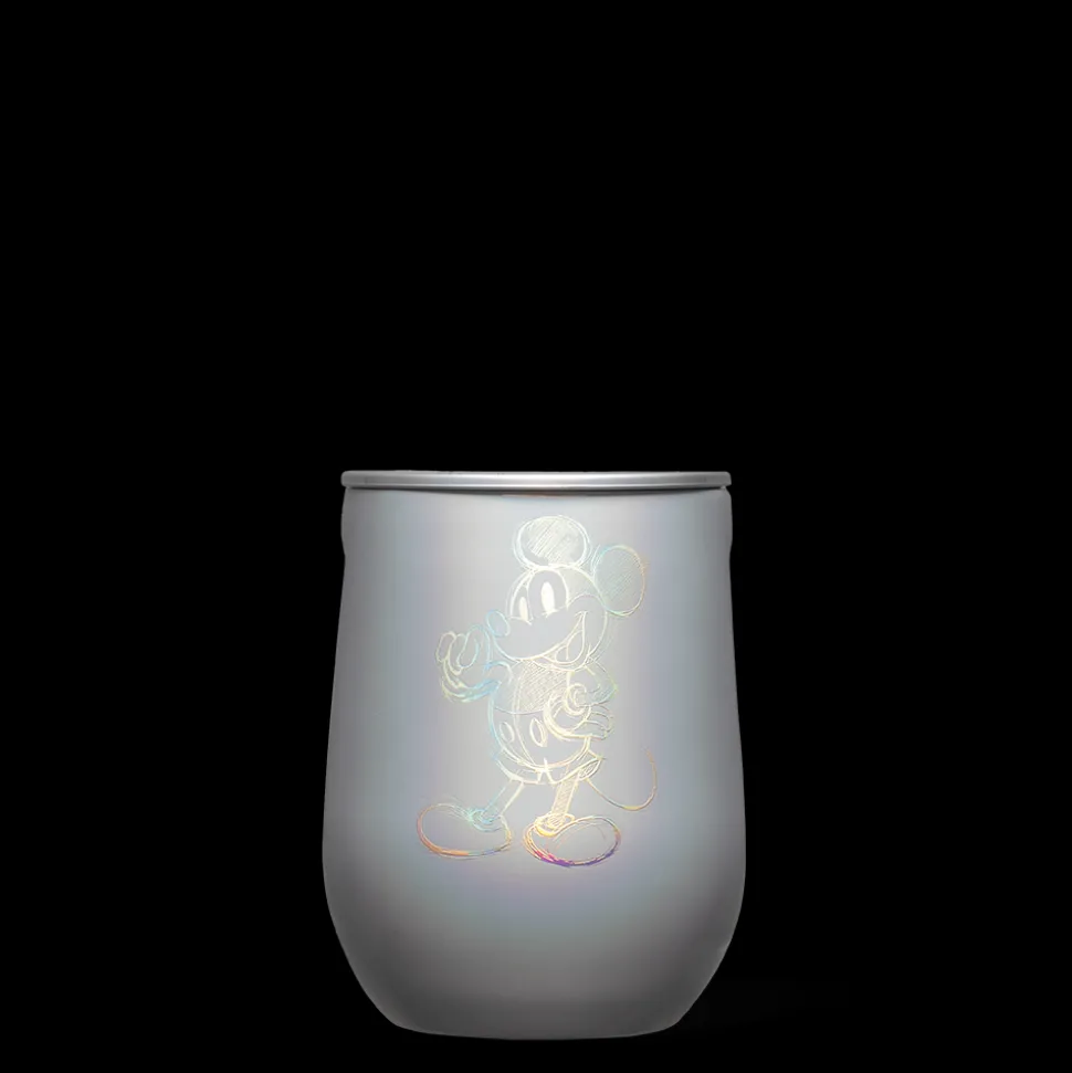 Stemless & Flute-CORKCICLE Disney100 Heritage Sketch Stemless Mickey Mouse Heritage Sketch