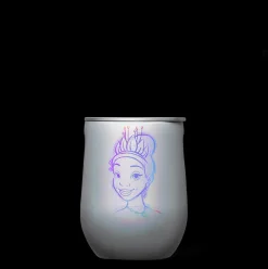 Stemless & Flute-CORKCICLE Disney100 Heritage Sketch Stemless Tiana
