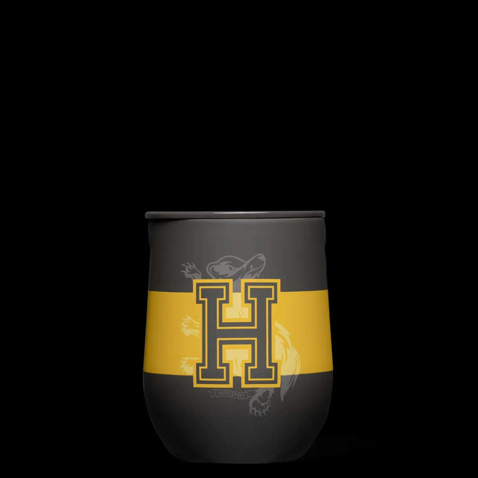 Stemless & Flute-CORKCICLE Harry Potter Stemless Hufflepuff