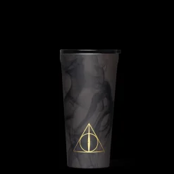 Tumbler-CORKCICLE Harry Potter Tumbler Deathly Hallows