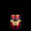 Stemless & Flute-CORKCICLE Marvel Stemless Iron Man