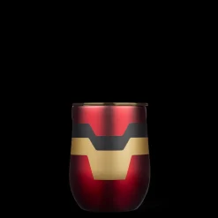 Stemless & Flute-CORKCICLE Marvel Stemless Iron Man