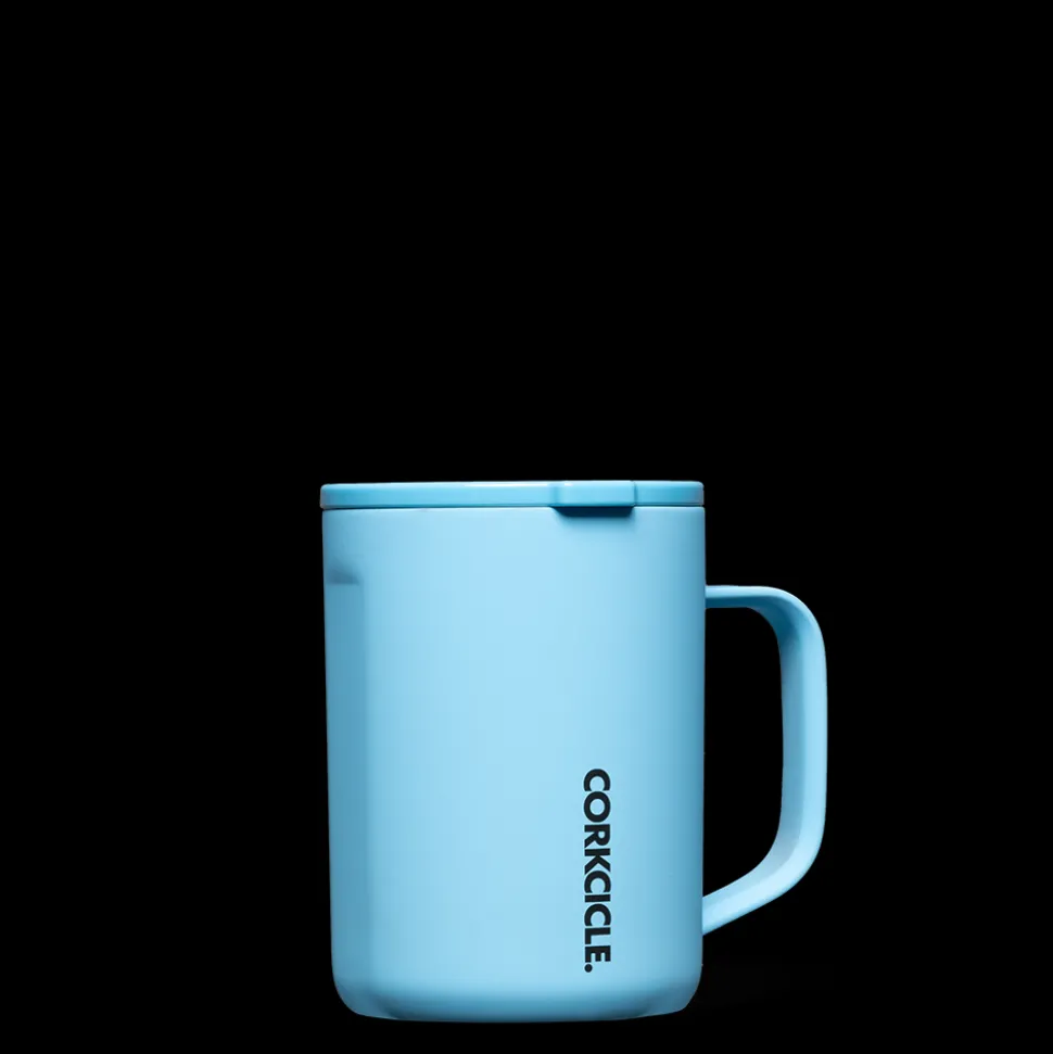 Coffee Mug-CORKCICLE Neon Lights Coffee Mug Santorini