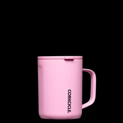 Coffee Mug-CORKCICLE Neon Lights Coffee Mug Sun Soaked Pink