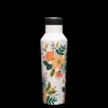 Canteen-CORKCICLE Rifle Paper Co. Sport Canteen Cream Lively Floral