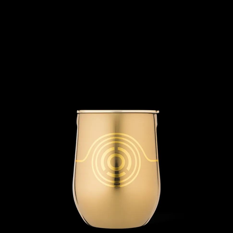 Stemless & Flute-CORKCICLE Star Wars™ Stemless C-3Po™